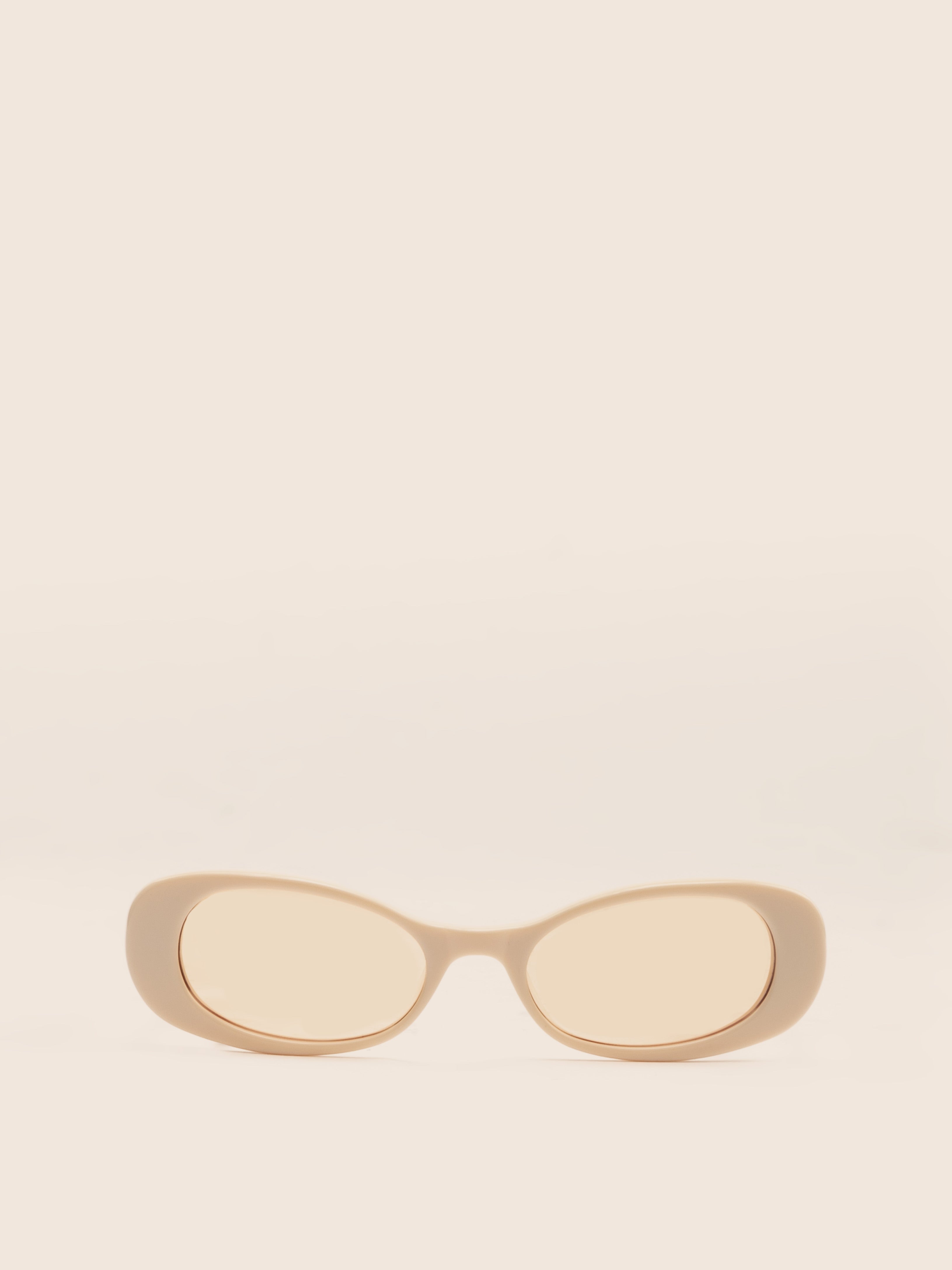Brooklyn Cream Sunglasses