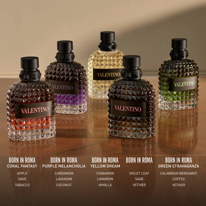 Born in Roma Uomo Intense Eau de Parfum — Vanilla Lavender & Vetiver Luxury Fragrance for Men 100ml