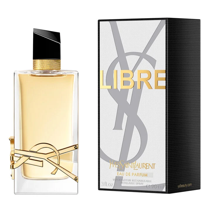 Libre Eau de Parfum — Orange Blossom Lavender & Musk Iconic Floral Women’s Luxury Fragrance | Refillable 90ml